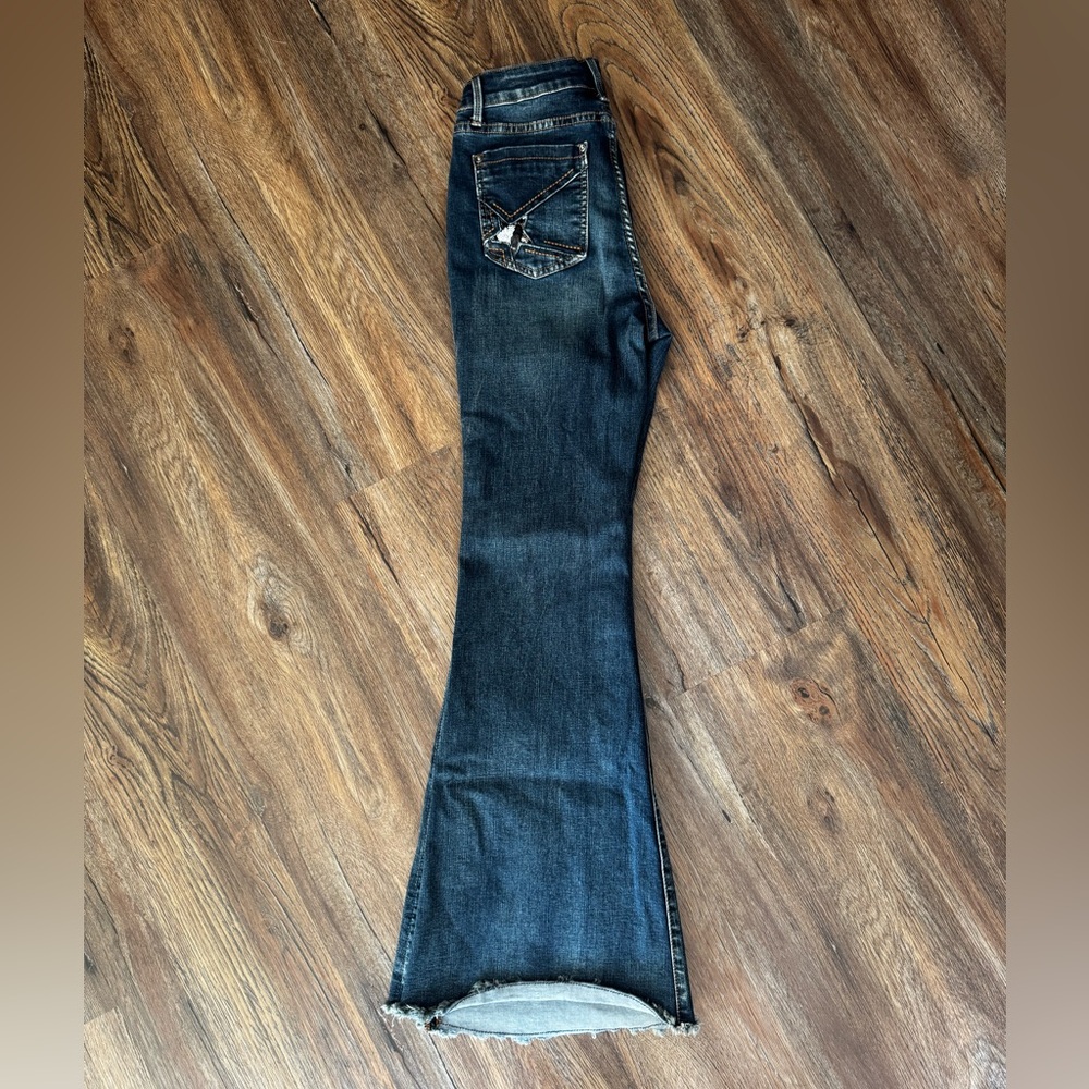 Grace Dark Blue Flare Jeans